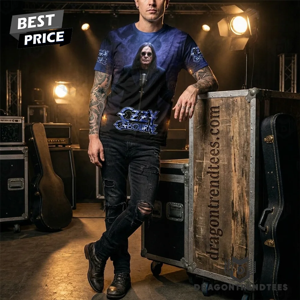 Ozzy Osbourne Prince of Darkness 1948-2025 Thank You For The Memories Tribute 3D All Over Print T-Shirt Ozzy Osbourne Prince of Darkness 1948-2025 Thank You For The Memories Tribute 3D All Over Print T-Shirt