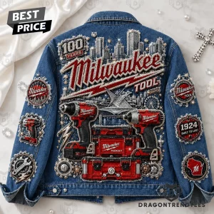 Milwaukee Tool 100th Anniversary Commemorative 1924 Built To Last Premium Denim Jacket