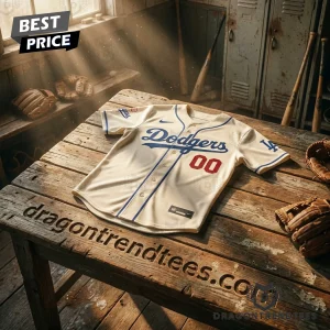 Los Angeles Dodgers One City One Goal October Starts Now Cream Skyline Graphic Baseball Jersey