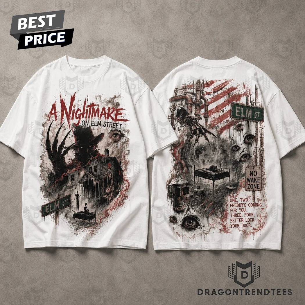 A Nightmare on Elm Street Freddy Krueger Vintage Horror Graphic Streetwear T-Shirt A Nightmare on Elm Street Freddy Krueger Vintage Horror Graphic Streetwear T-Shirt