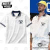 James Madison University JMU Dukes Duke Dog Premium 3D Embossed Vintage Polo Shirt
