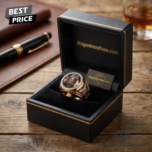 Ozzy Osbourne Prince of Darkness Commemorative 3D Engraved Gold Plated Championship Ring