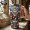 Eagles Their Greatest Hits 50th Anniversary Classic Rock Eagle Skull Stainless Steel Tumbler Cup