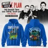 Simple Plan The Bigger Than You Think Tour 2026 Official Merch Blue Graphic Hoodie Simple Plan The Bigger Than You Think Tour 2026 Official Merch Blue Graphic Hoodie