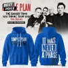 Simple Plan Scooby Doo The Bigger Than You Think Tour 2026 Blue Concert Hoodie Simple Plan Scooby Doo The Bigger Than You Think Tour 2026 Blue Concert Hoodie