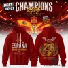 Spain Soccer World Cup Champions 2026 Commemorative Graphic Pullover Hoodie