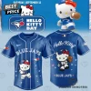 Toronto Blue Jays Hello Kitty Day 2026 Limited Edition Pink Cherry Blossom Baseball Jersey Toronto Blue Jays Hello Kitty Day 2026 Limited Edition Pink Cherry Blossom Baseball Jersey