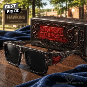 Stranger Things Hawkins Premium Collectible Unisex Sunglasses