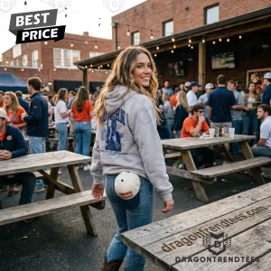 Ella Langley x Auburn Tigers Neville Arena 2026 Commemorative Concert Graphic Pullover Hoodie