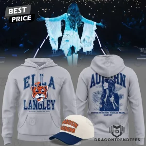 Ella Langley x Auburn Tigers Neville Arena 2026 Commemorative Concert Graphic Pullover Hoodie