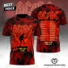 Rush Starman Rock Band Retro Psychedelic 3D Graphic Tie-Dye T-Shirt