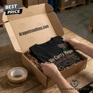 The Grapes of Wrath We Carry Hope Down the Road Vintage American Worker Graphic T-Shirt