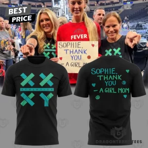 Sophie Cunningham XX XY Athletics Thank You Sophie Speaking Up For Girls 3D T-Shirt