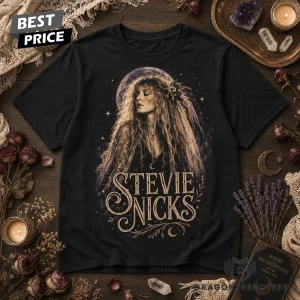 Stevie Nicks Is My Jam Vintage Mystical Moonlight Retro Rock Graphic T-Shirt