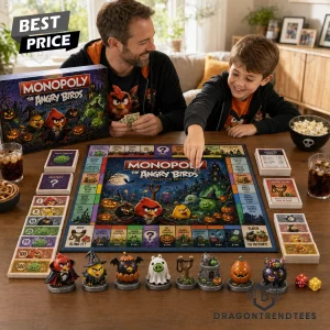 Monopoly The Angry Birds Halloween Collector Edition Premium Spooky Family Board Game