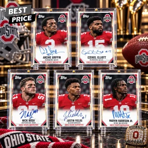 Ohio State Buckeyes NCAA College Football Premium Legends Trading Card Collector's Box Set