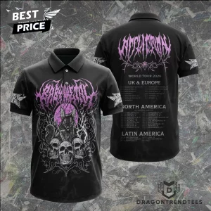 Babymetal World Tour 2026 Kitsune Fox Skulls Gothic Concert Tour Dates 3D T-Shirt