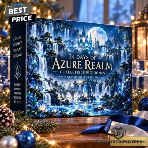 Azure Realm 24 Days of Mythical Water Creature Collectible Figurines 2026 Fantasy Christmas Countdown Advent Calendar