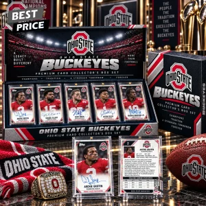 Ohio State Buckeyes NCAA College Football Premium Legends Trading Card Collector's Box Set