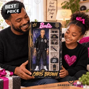 Chris Brown Team Breezy Premium Commemorative Hip Hop Fashion Collectible Doll