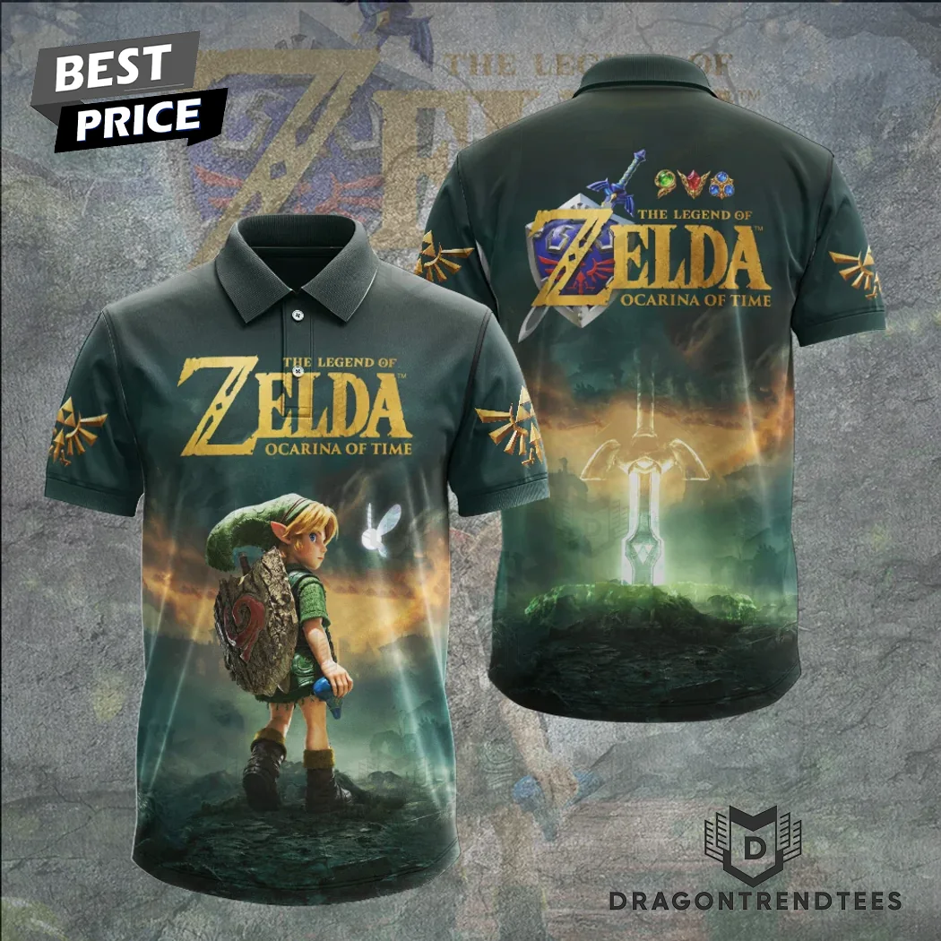 The Legend of Zelda Ocarina of Time Young Link and Master Sword 3D All Over Print Graphic T-Shirt The Legend of Zelda Ocarina of Time Young Link and Master Sword 3D All Over Print Graphic T-Shirt