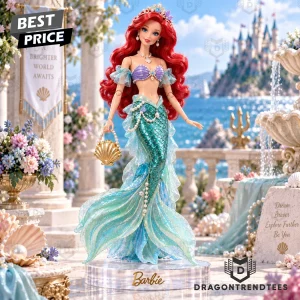 Barbie Disney Princess Ariel The Little Mermaid Premium Commemorative Collector Doll