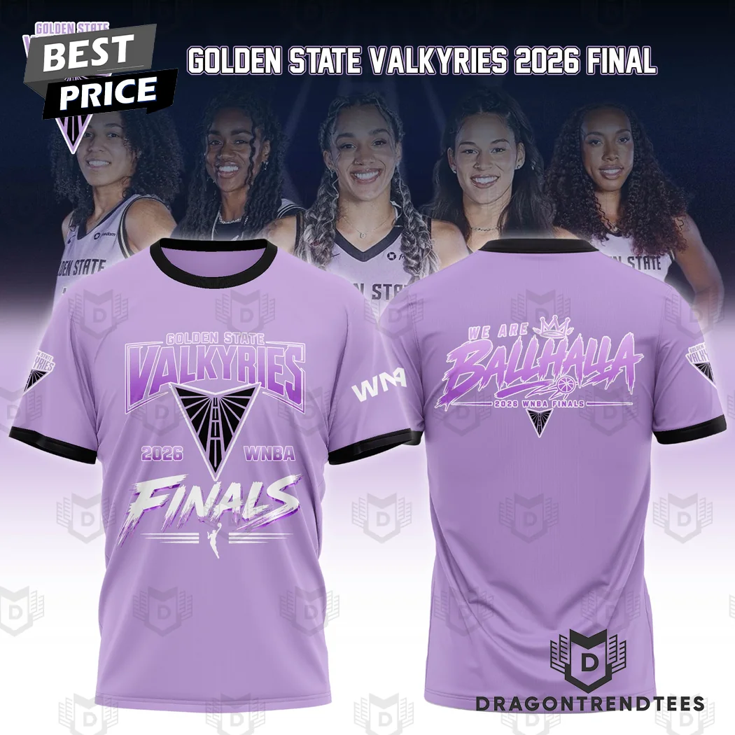 Golden State Valkyries 2026 WNBA Finals Commemorative Limited Edition Pink Graphic T-Shirt Golden State Valkyries 2026 WNBA Finals Commemorative Limited Edition Pink Graphic T-Shirt