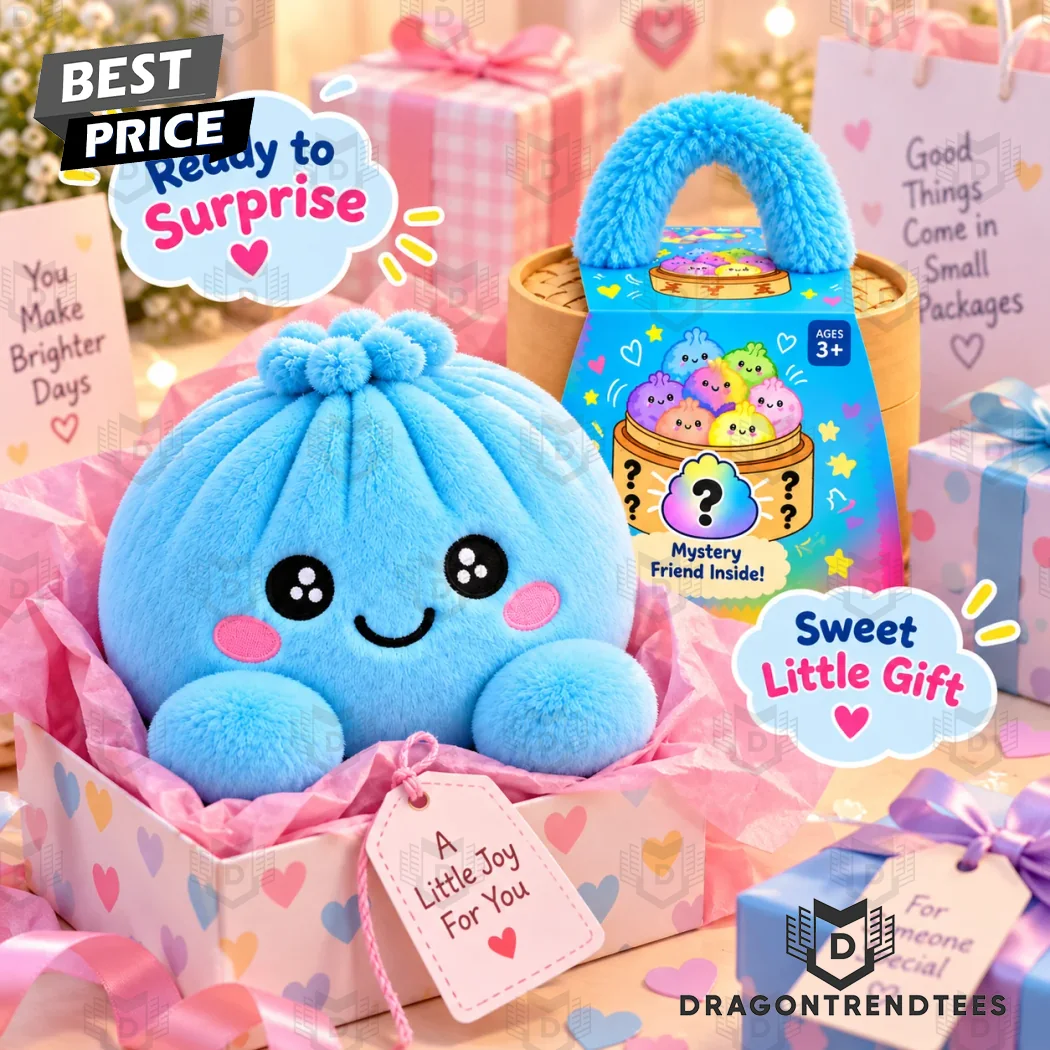 Kawaii Rainbow Dumpling Bao Bun with Bamboo Steamer Cute Soft Plush Toy Kawaii Rainbow Dumpling Bao Bun with Bamboo Steamer Cute Soft Plush Toy