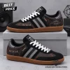 The Beach Boys Retro Surf Navy Blue Coastal Palms Graphic Samba OG Shoes